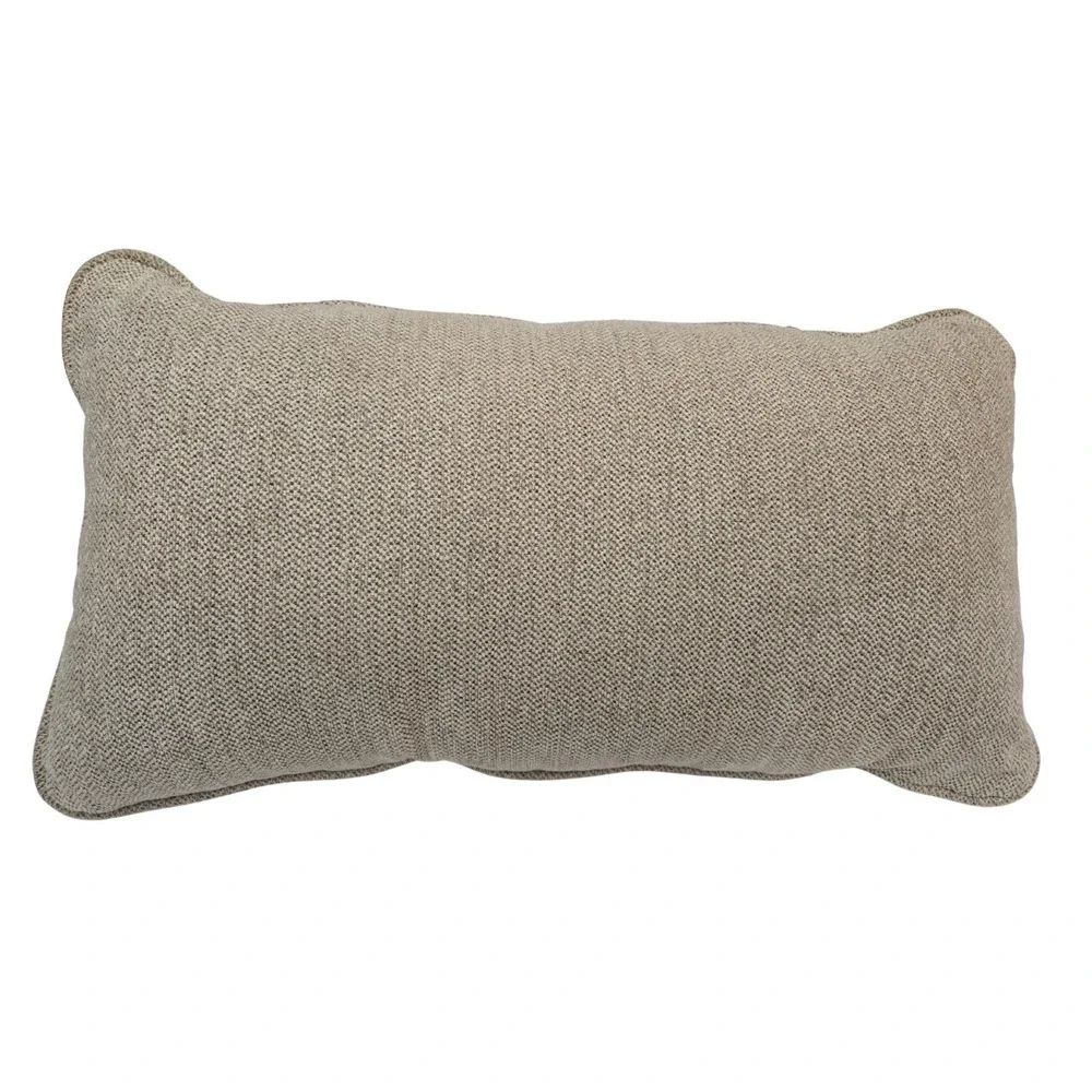 D.V. KAP Home Adril Throw Pillow 14X24 Inch Special Sizing (when flat) Brown Hue